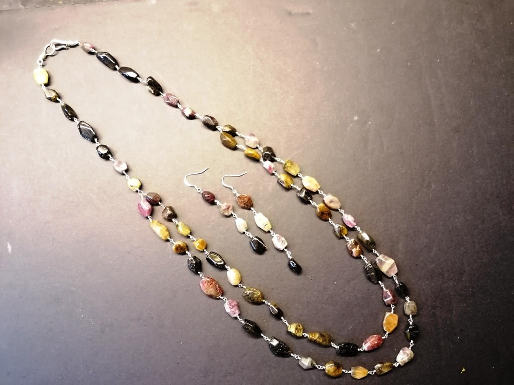 Rosary Linked Tourmaline