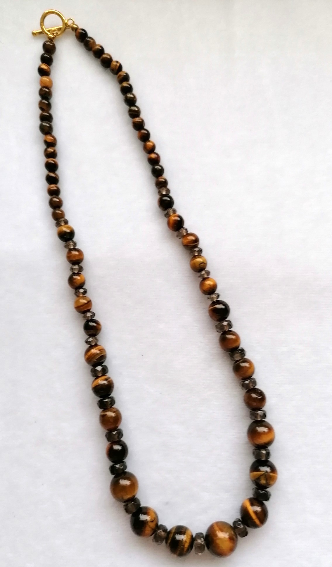 Tiger's Eye & Smokey Quartz