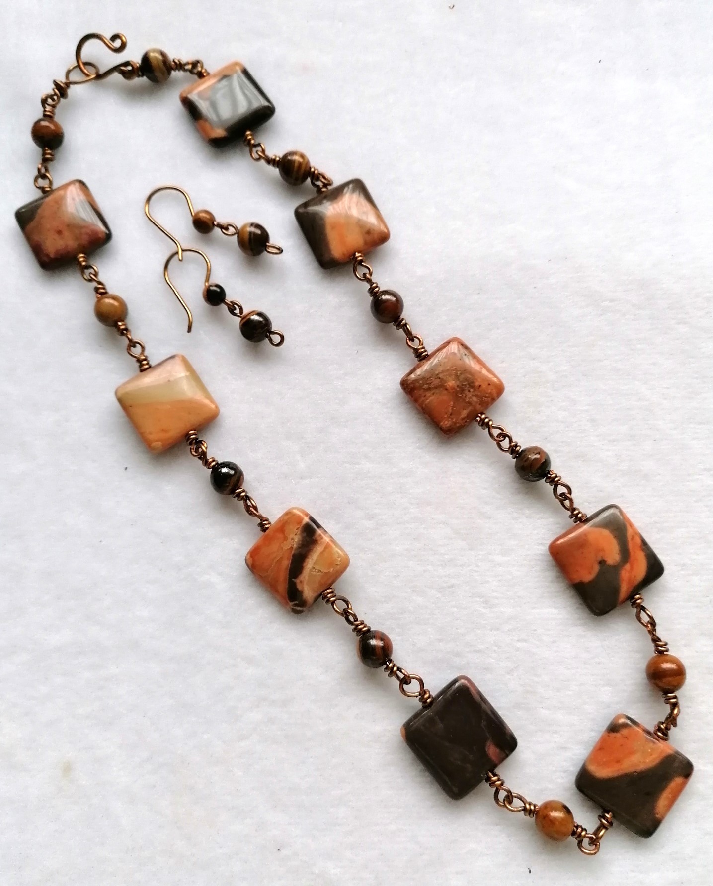 Rosary Linked Jasper