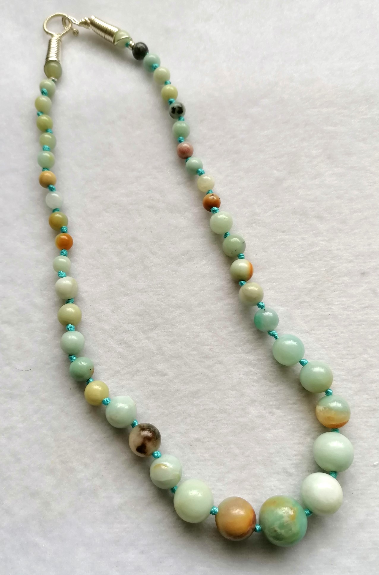 Knotted Graduated Amazonite