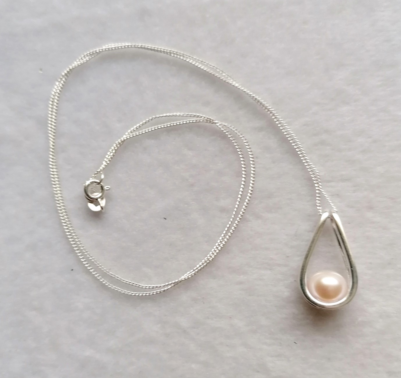 Floating Freshwater Pearl Necklace