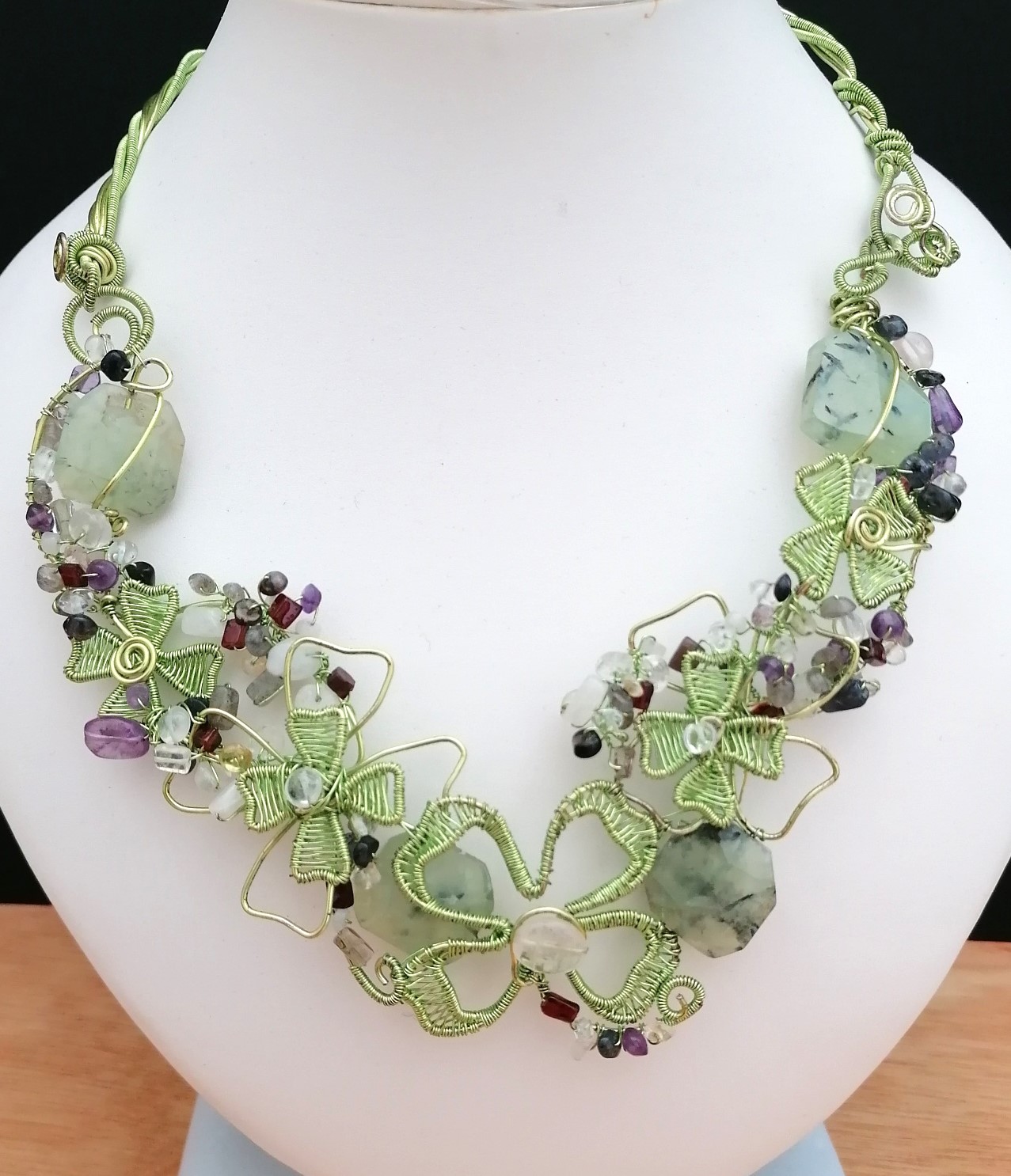 Fluorite & Prehnite