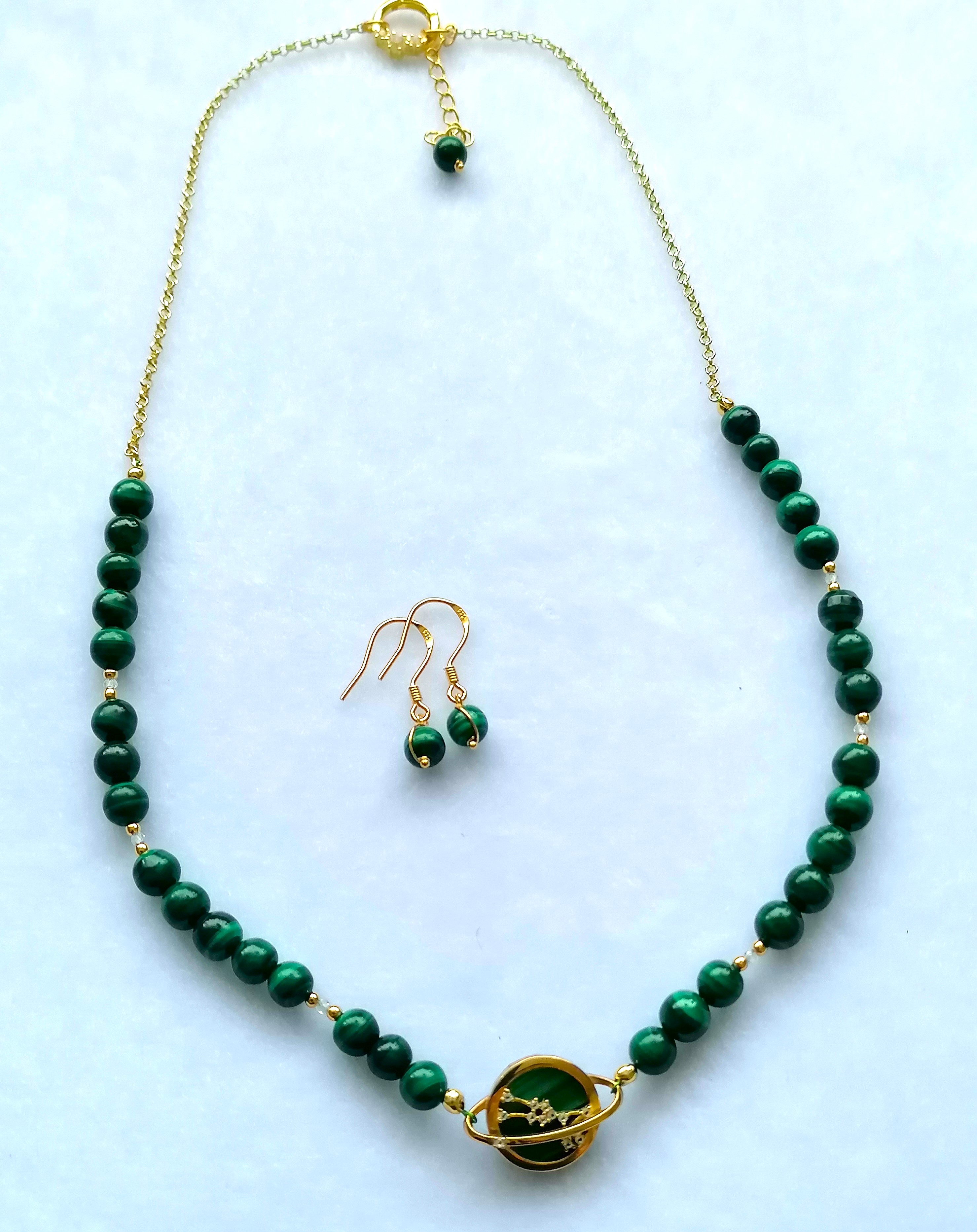 Malachite with Connector