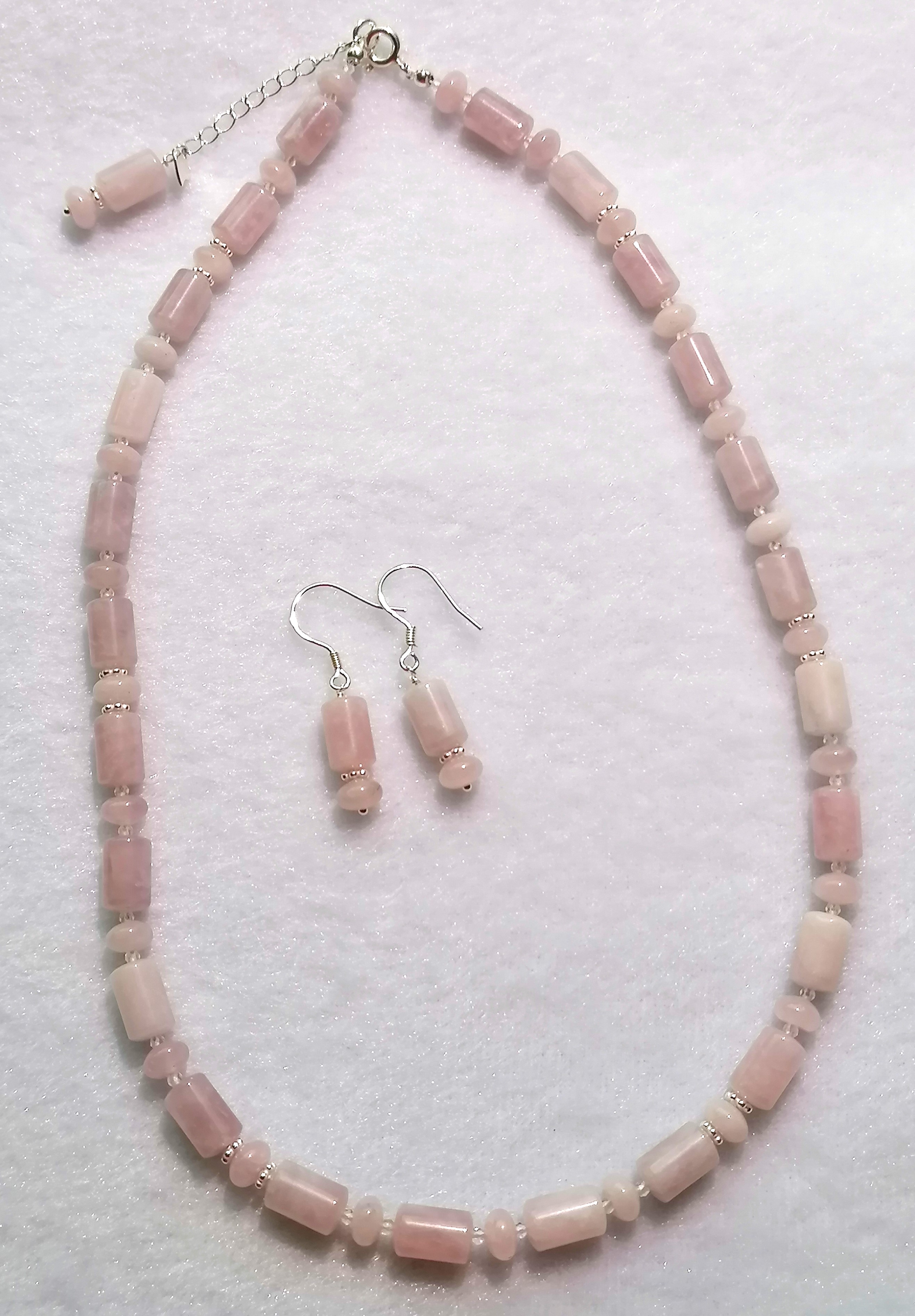 Rose Quartz Dot & Dash